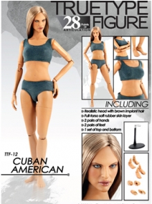 Тело для фигурки (Cuban женское)