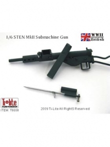 Английский пистолет-пулемет STEN MkII масштаб 1:6
