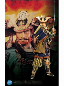 Японский самурай Oda Nabunaga (японская версия)