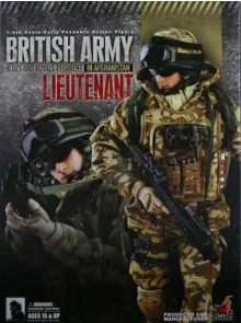 British Army Blues and Royals regiment in Afganistan Leutenant
